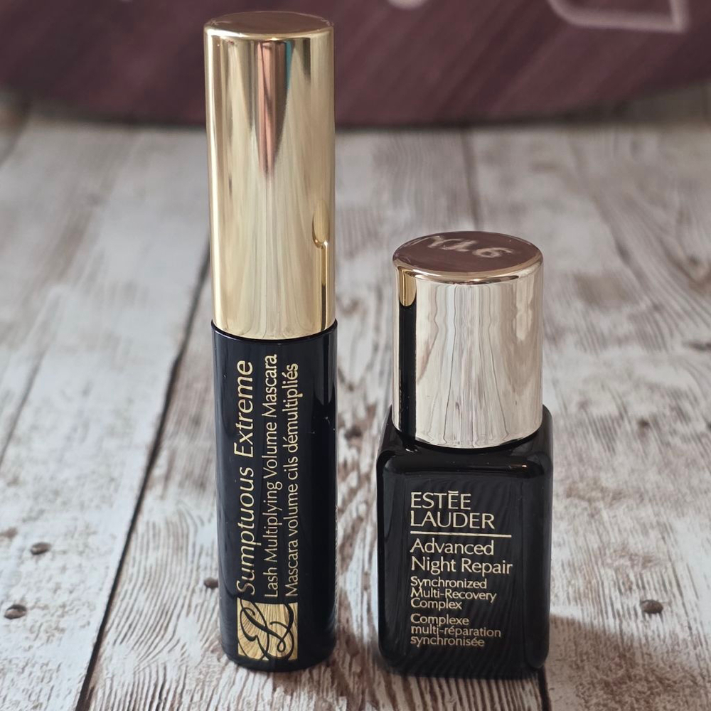 Estee Lauder Mascara & Night Repair Serum mini NWOT